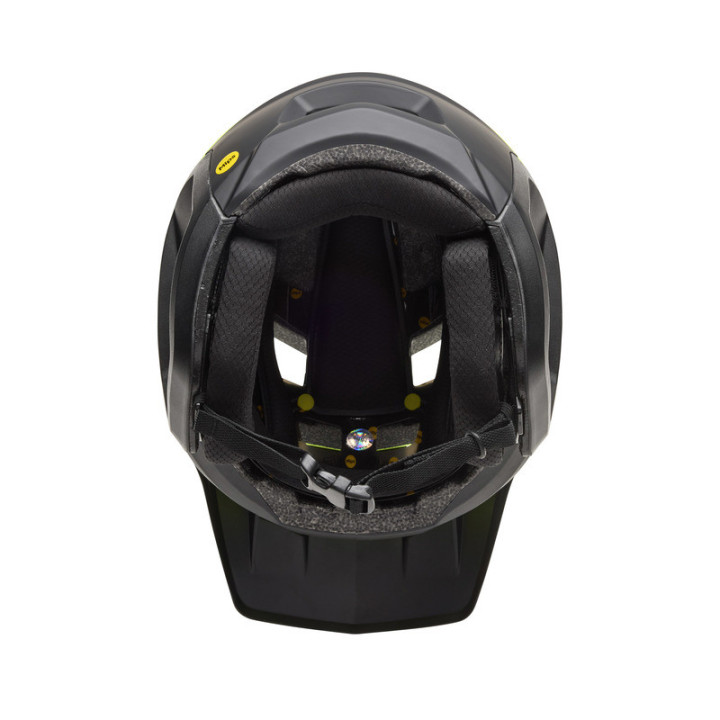 KASK ROWEROWY FOX DROPFRAME FLUO YELLOW