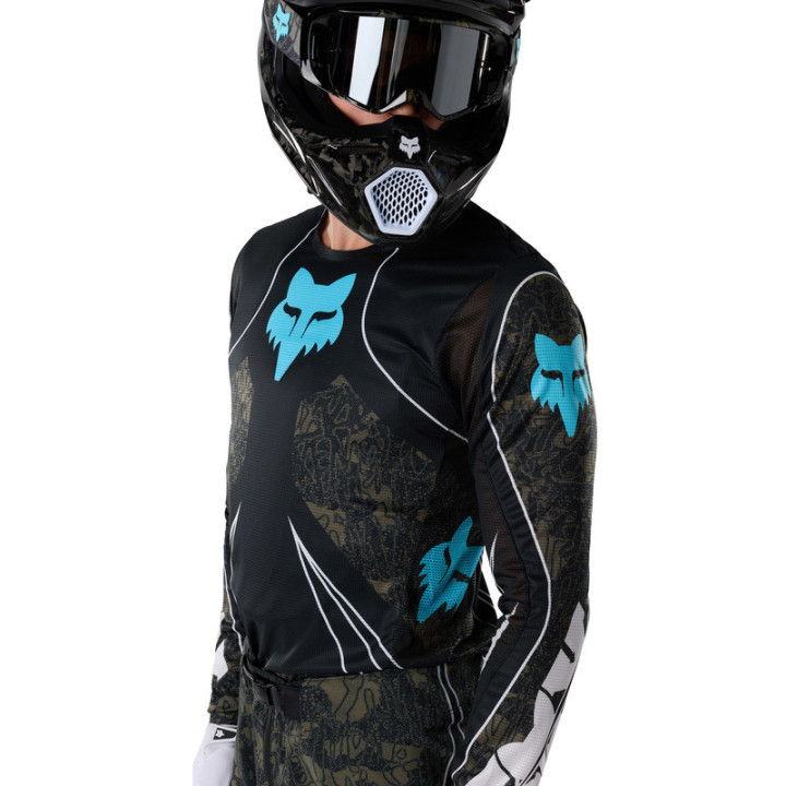 BLUZA MOTOCYKLOWA FOX FLEXAIR APEX BLACK
