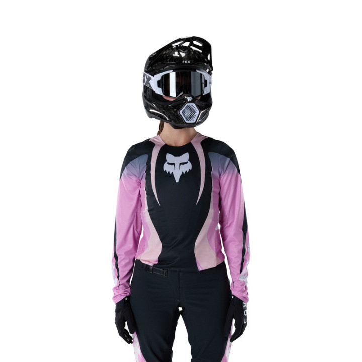 BLUZA MOTOCYKLOWA DAMSKA FOX FLEXAIR THORN BLACK PINK