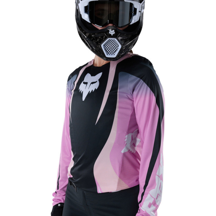 BLUZA MOTOCYKLOWA DAMSKA FOX FLEXAIR THORN BLACK PINK