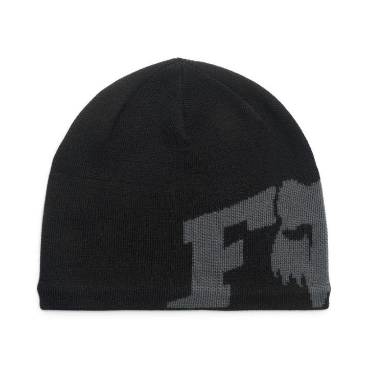 CZAPKA ZIMOWA FOX F HEAD X JACQUARD BEANIE BLACK OS