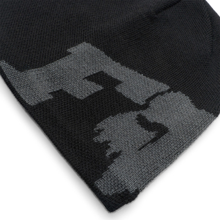 CZAPKA ZIMOWA FOX F HEAD X JACQUARD BEANIE BLACK OS