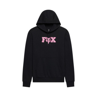 BLUZA Z KAPTUREM DAMSKA FOX F HEAD X FLEECE PO BLACK