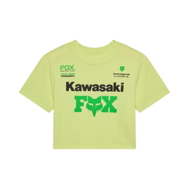 T-SHIRT DAMSKI FOX KAWASAKI BABY TEE LEMON XS