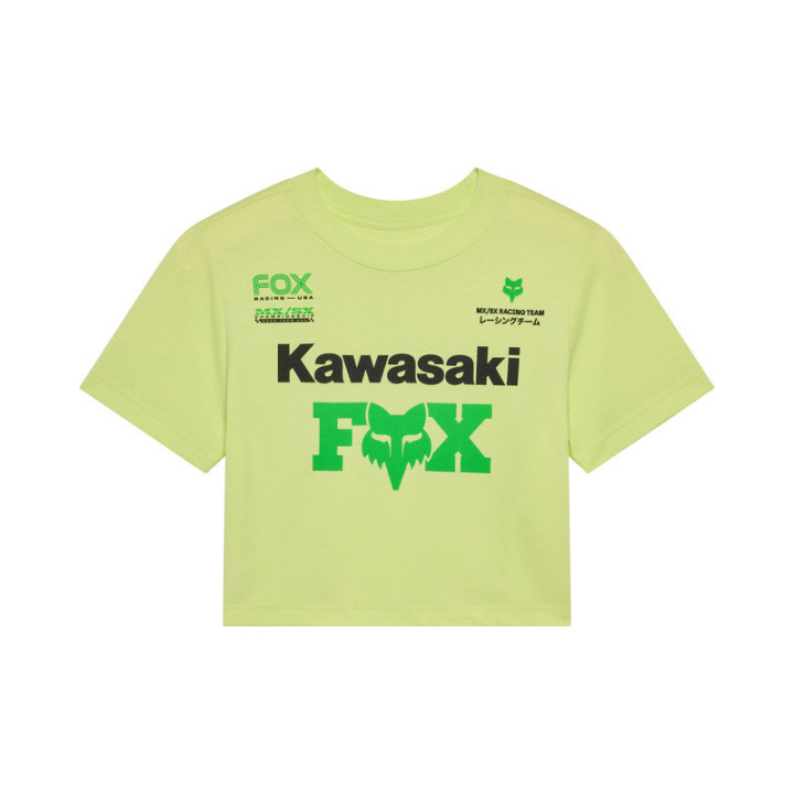 T-SHIRT DAMSKI FOX KAWASAKI BABY TEE LEMON XS