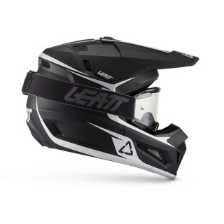 KASK MOTOCYKLOWY Z GOGLAMI LEATT KIT MOTO 3.5 BLACK