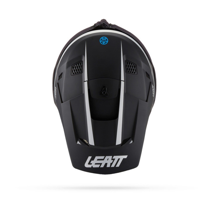 KASK MOTOCYKLOWY Z GOGLAMI LEATT KIT MOTO 3.5 BLACK