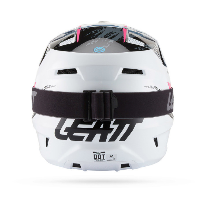 KASK MOTOCYKLOWY Z GOGLAMI LEATT KIT MOTO 3.5 PINK