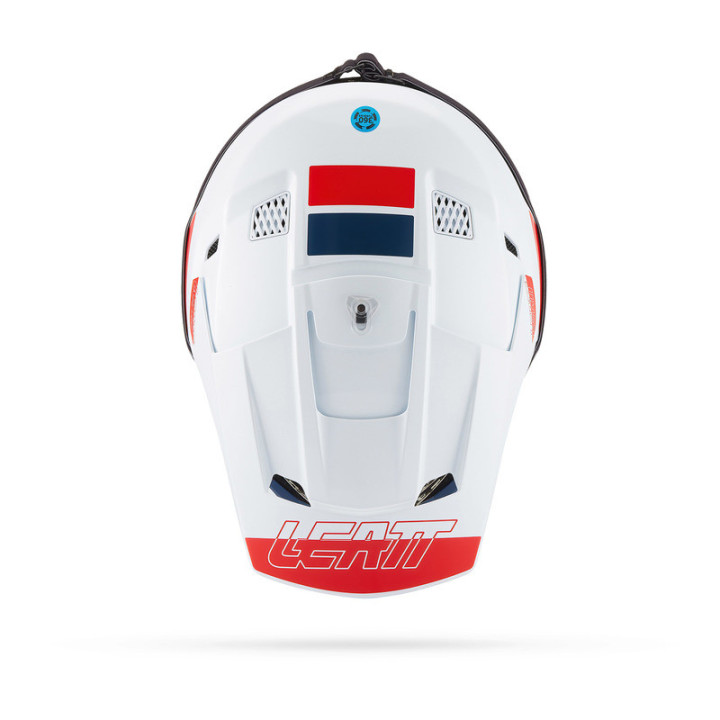KASK MOTOCYKLOWY Z GOGLAMI LEATT KIT MOTO 3.5 WHITE