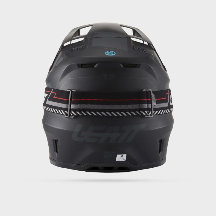 KASK MOTOCYKLOWY Z GOGLAMI LEATT KIT MOTO 7.5 STEALTH BLACK
