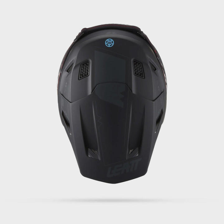 KASK MOTOCYKLOWY Z GOGLAMI LEATT KIT MOTO 7.5 STEALTH BLACK