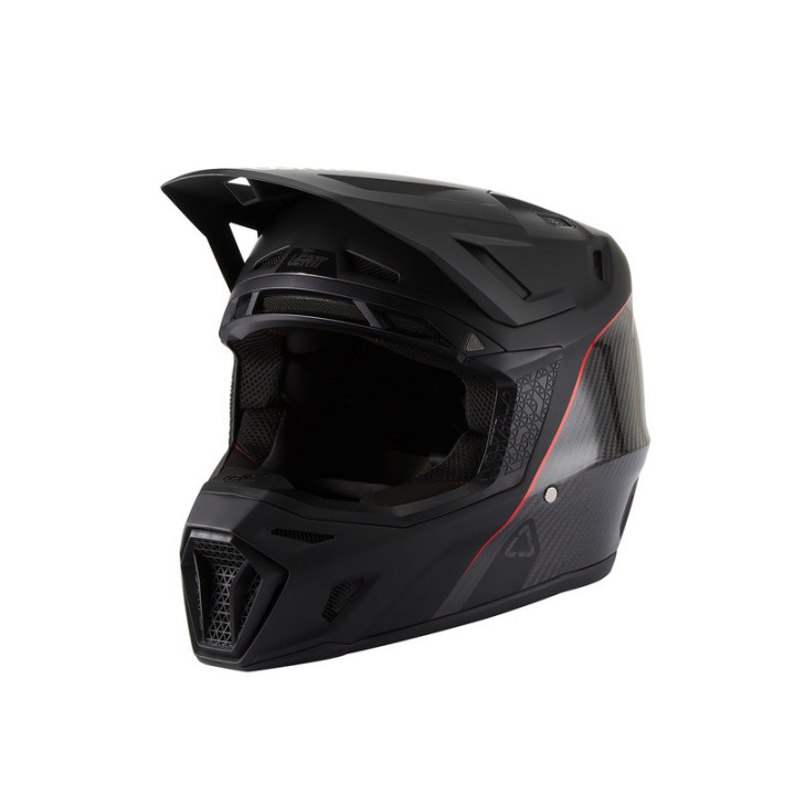 KASK MOTOCYKLOWY Z GOGLAMI LEATT KIT MOTO 9.5 CARBON FIM M