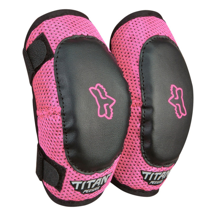OCHRANIACZ ŁOKCI JUNIOR KIDS FOX PEEWEE TITAN BLACK PINK YS M