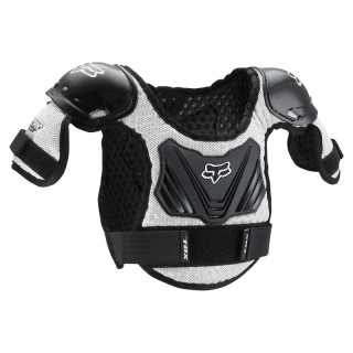 OCHRANIACZ KLATKI PIERSIOWEJ JUNIOR FOX PEEWEE TITAN ROOST DEFLECTOR BLACK SILVER