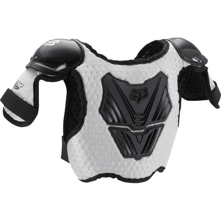 OCHRANIACZ KLATKI PIERSIOWEJ JUNIOR FOX PEEWEE TITAN ROOST DEFLECTOR BLACK SILVER