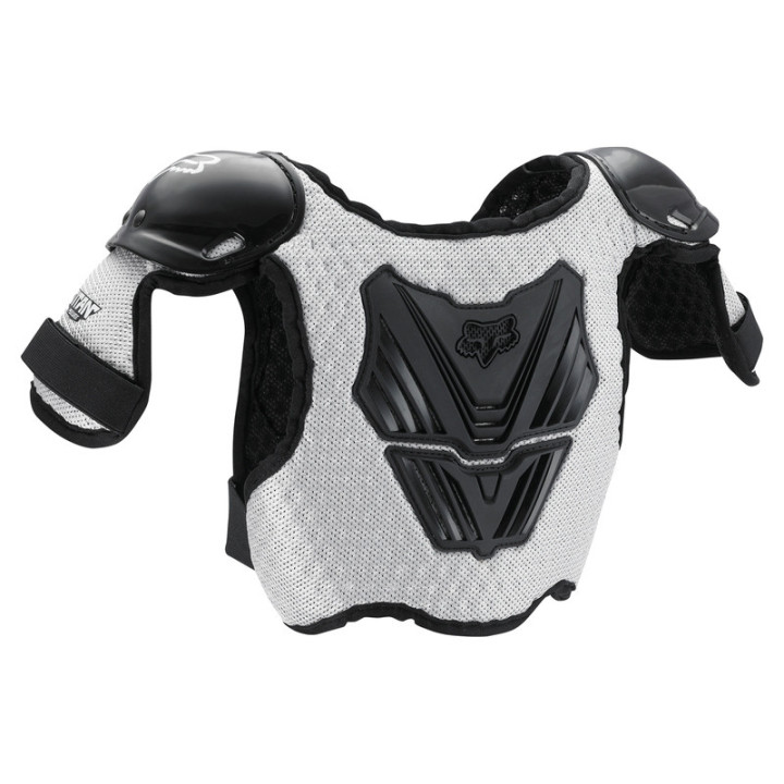 OCHRANIACZ KLATKI PIERSIOWEJ JUNIOR FOX PEEWEE TITAN ROOST DEFLECTOR BLACK SILVER