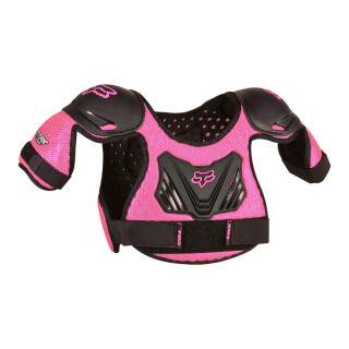 OCHRANIACZ KLATKI PIERSIOWEJ JUNIOR KIDS FOX PEEWEE TITAN ROOST DEFLECTOR BLACK PINK