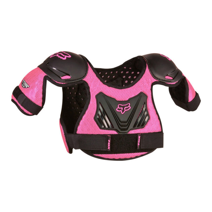 OCHRANIACZ KLATKI PIERSIOWEJ JUNIOR KIDS FOX PEEWEE TITAN ROOST DEFLECTOR BLACK PINK