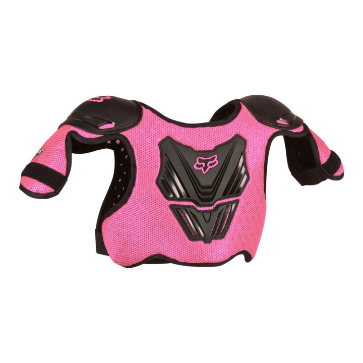 OCHRANIACZ KLATKI PIERSIOWEJ JUNIOR KIDS FOX PEEWEE TITAN ROOST DEFLECTOR BLACK PINK