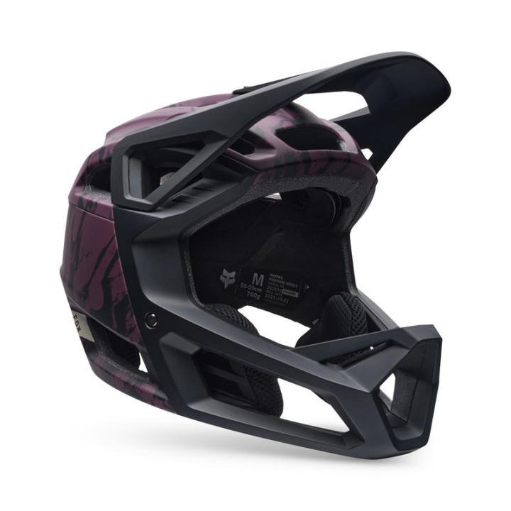 KASK ROWEROWY FOX PROFRAME THRIVE DARK MAROON