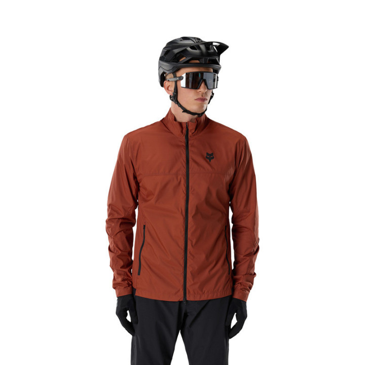 KURTKA ROWEROWA FOX RANGER WIND AMBER SCARLET