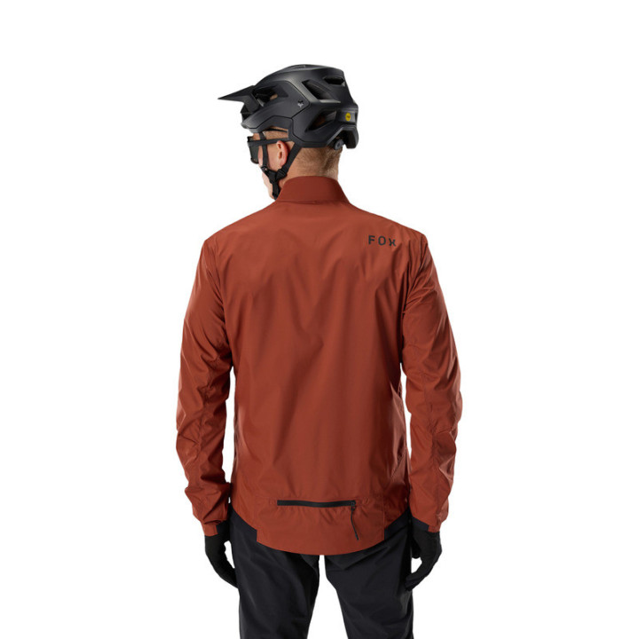 KURTKA ROWEROWA FOX RANGER WIND AMBER SCARLET