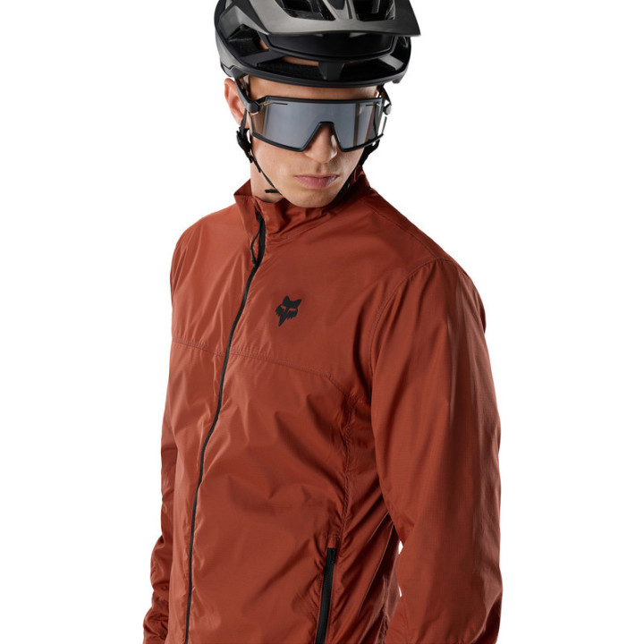 KURTKA ROWEROWA FOX RANGER WIND AMBER SCARLET