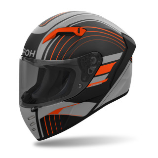 KASK MOTOCYKLOWY AIROH CONNOR ACHIEVE ORANGE MATT L