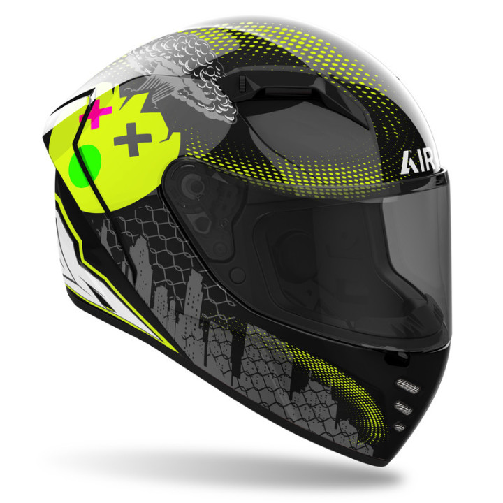 KASK MOTOCYKLOWY AIROH CONNOR GAMER GLOSS