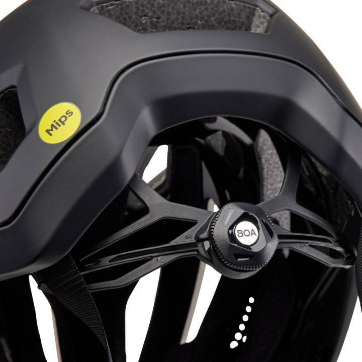 KASK ROWEROWY FOX CROSSFRAME PRO MATTE BLACK