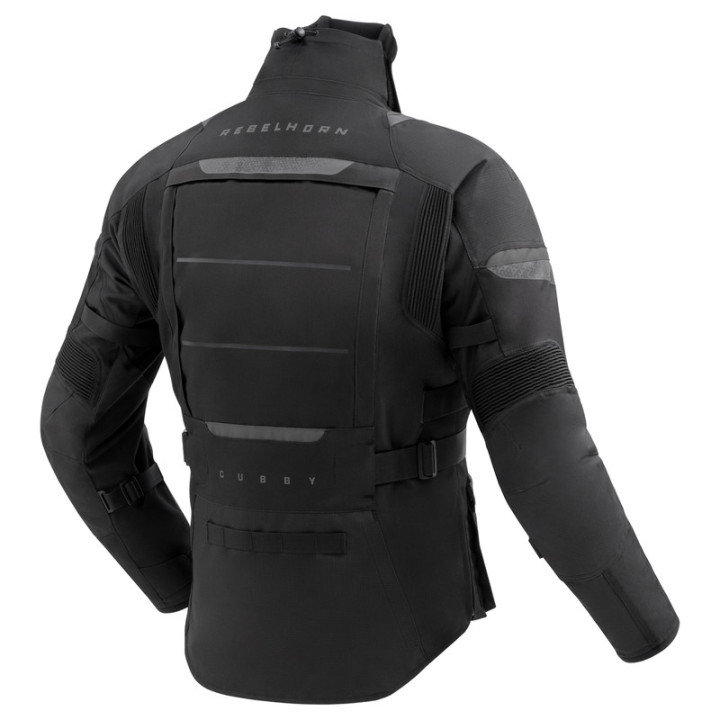 KURTKA MOTOCYKLOWA TEKSTYLNA REBELHORN CUBBY 5 BLACK