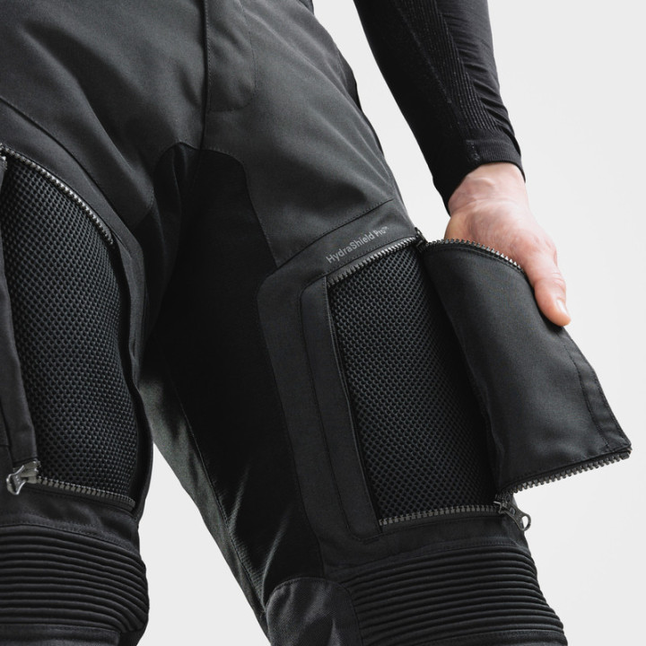 SPODNIE MOTOCYKLOWE TEKSTYLNE REBELHORN CUBBY 5 BLACK