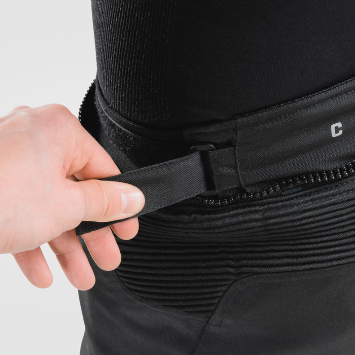 SPODNIE MOTOCYKLOWE TEKSTYLNE REBELHORN CUBBY 5 BLACK GREY