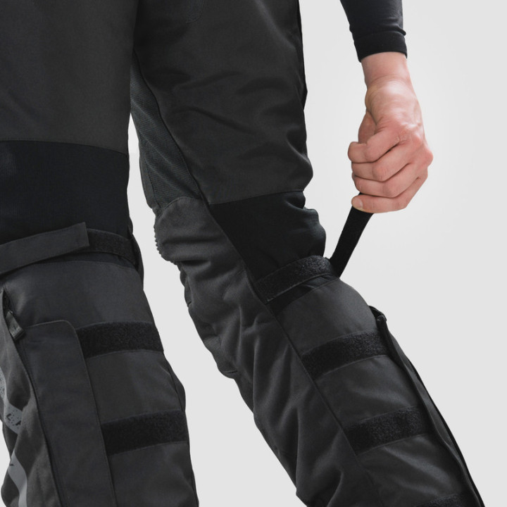 SPODNIE MOTOCYKLOWE TEKSTYLNE REBELHORN CUBBY 5 BLACK (KRÓTKA NOGAWKA)