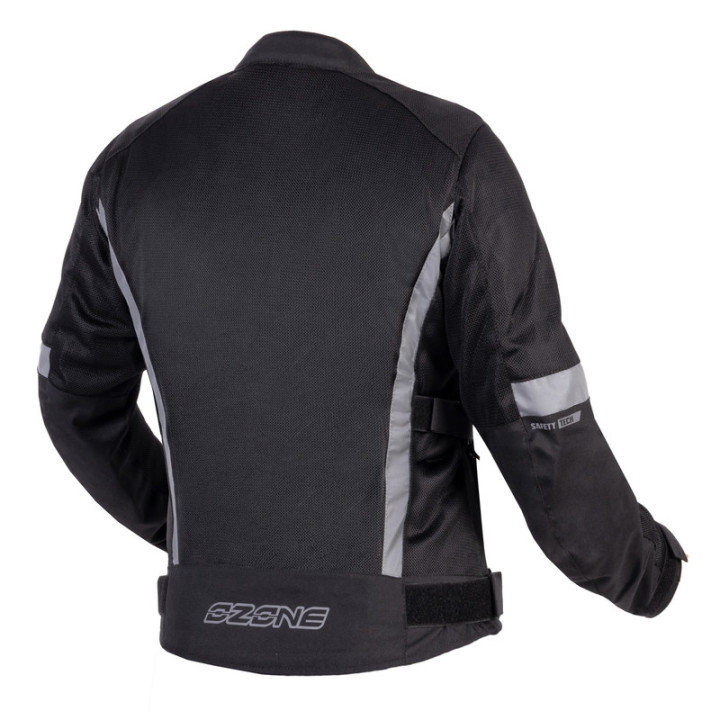 KURTKA MOTOCYKLOWA TEKSTYLNA DAMSKA OZONE DART BLACK