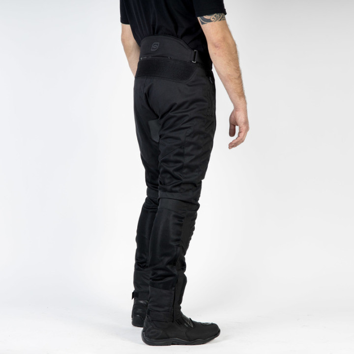 SPODNIE MOTOCYKLOWE TEKSTYLNE OZONE DART BLACK
