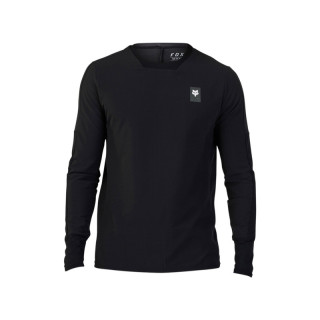 KOSZULKA ROWEROWA Z DŁUGIM RĘKAWEM FOX DEFEND THERMAL BLACK