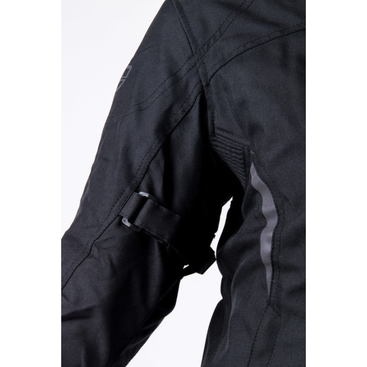KURTKA MOTOCYKLOWA TEKSTYLNA DAMSKA OZONE DELTA 4 BLACK