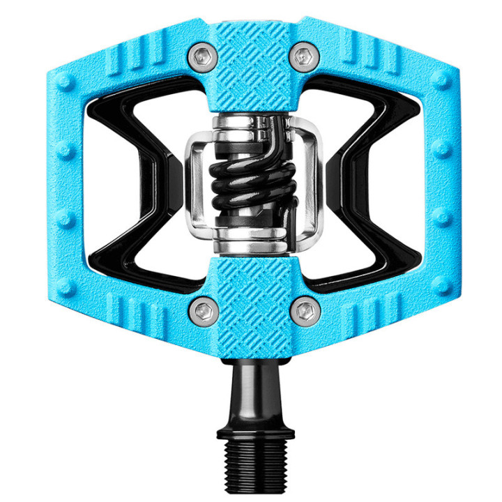 PEDAŁY ROWEROWE CRANKBROTHERS DOUBLE SHOT 2 LIGHT BLUE/BLACK/BLACK