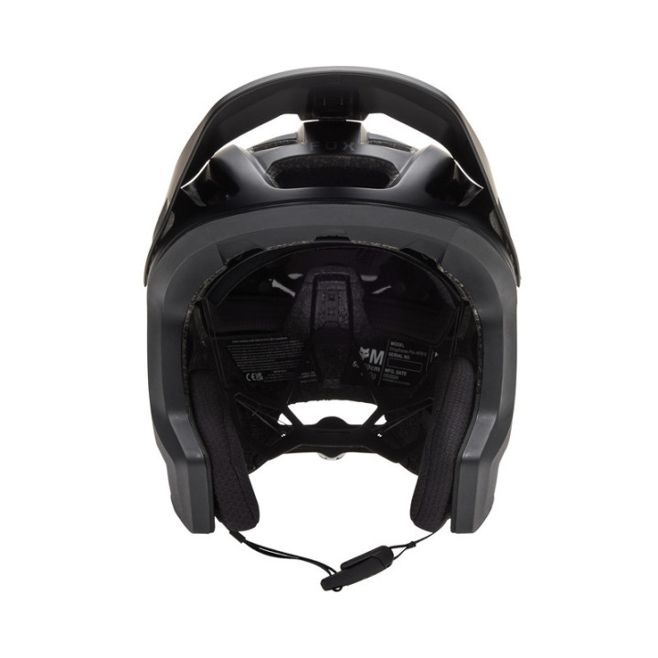 KASK ROWEROWY FOX DROPFRAME PRO GRID BLACK