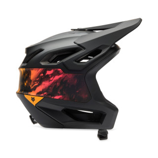 KASK ROWEROWY FOX DROPFRAME PRO KAIROS BLACK