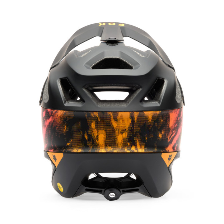 KASK ROWEROWY FOX DROPFRAME PRO KAIROS BLACK