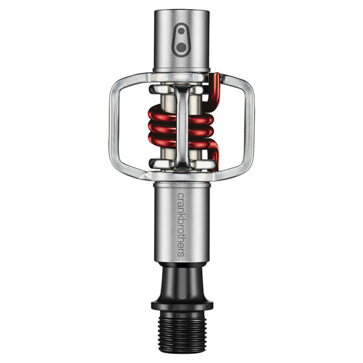 PEDAŁY ROWEROWE CRANKBROTHERS EGGBEATER 1 SILVER/RED