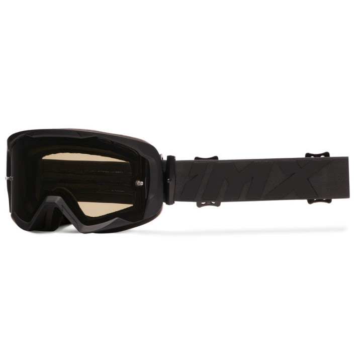 GOGLE IMX ENDURANCE FLIP MATT BLACK /BLACK - SZYBA DARK SMOKE + CLEAR (2 SZYBY W ZESTAWIE)