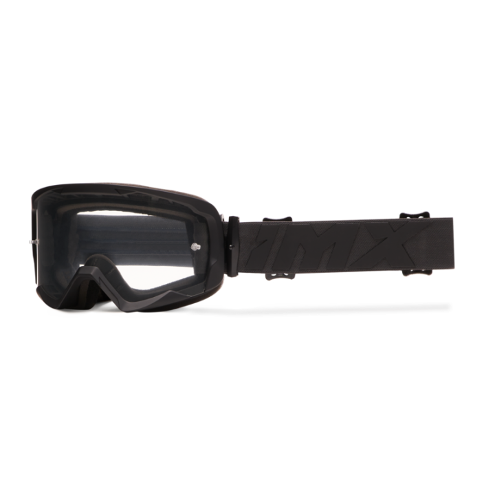 GOGLE IMX ENDURANCE FLIP MATT BLACK /BLACK - SZYBA DARK SMOKE + CLEAR (2 SZYBY W ZESTAWIE)