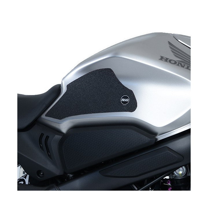 NAKLEJKA NA BAK TANKPAD ANTYPOŚLIZGOWY 2 CZĘŚCI RG RACING HONDA CB650R 19-/CBR650R 19- BLACK