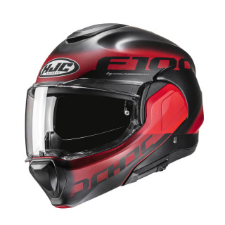 KASK MOTOCYKLOWY HJC F100 HETAL RED