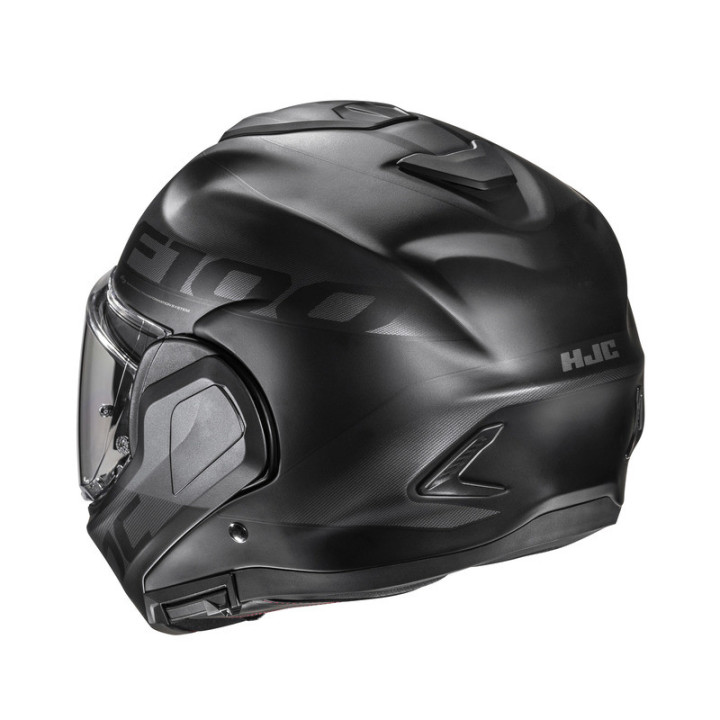 KASK MOTOCYKLOWY HJC F100 HETAL BLACK