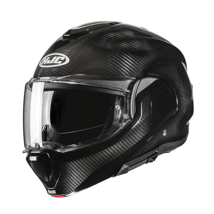 KASK MOTOCYKLOWY HJC F100 CARBON SOLID BLACK
