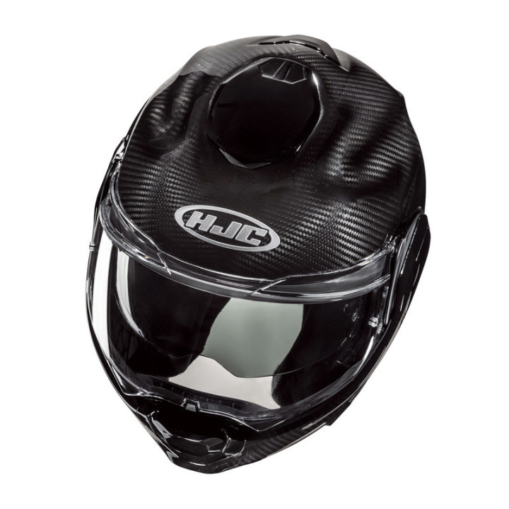 KASK MOTOCYKLOWY HJC F100 CARBON SOLID BLACK